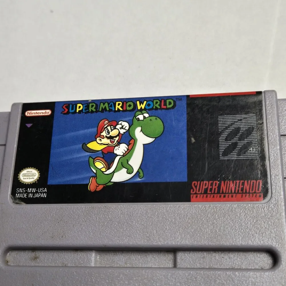 Super Mario World (SNES, 1991) - Cartridge Only